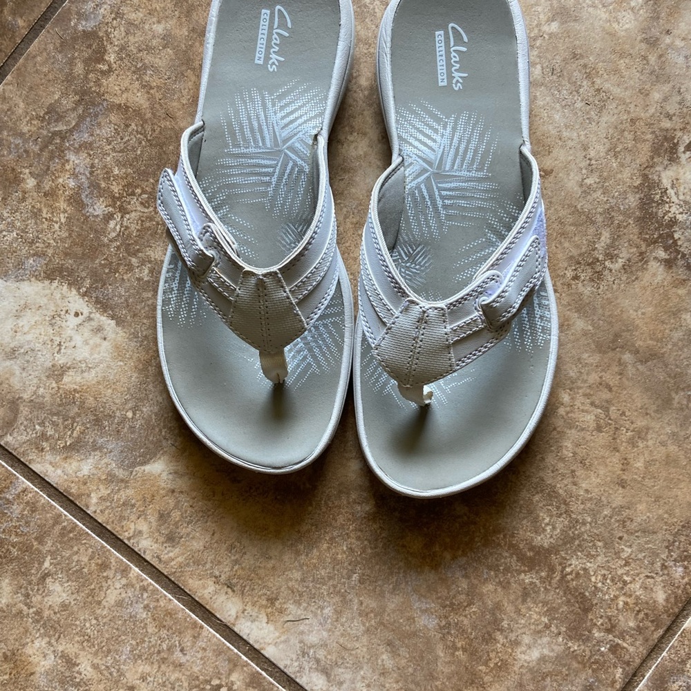 Clarks Cloudsteppers White Size 8